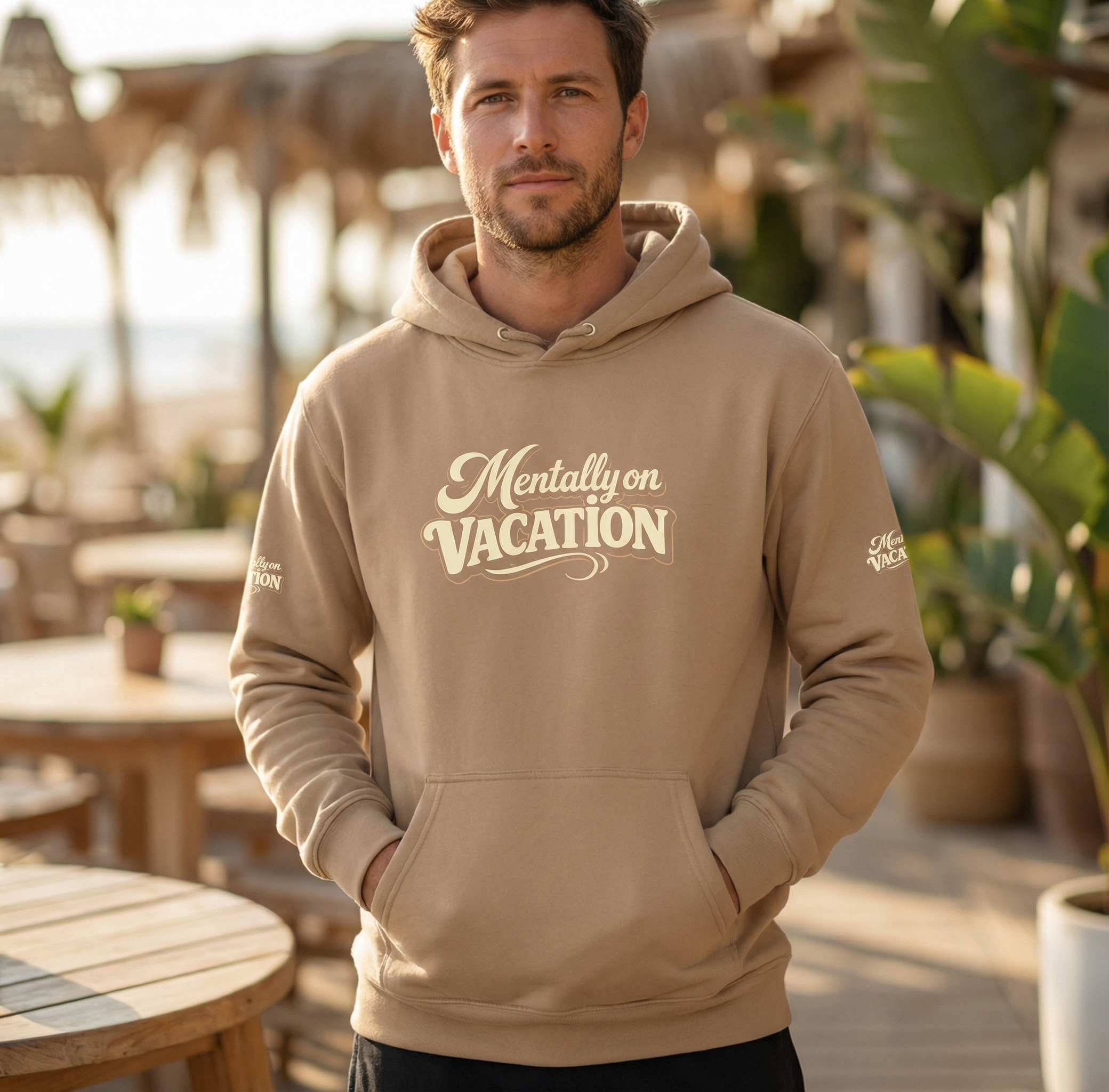 Mentally on Vacation™ Premium Hoodie