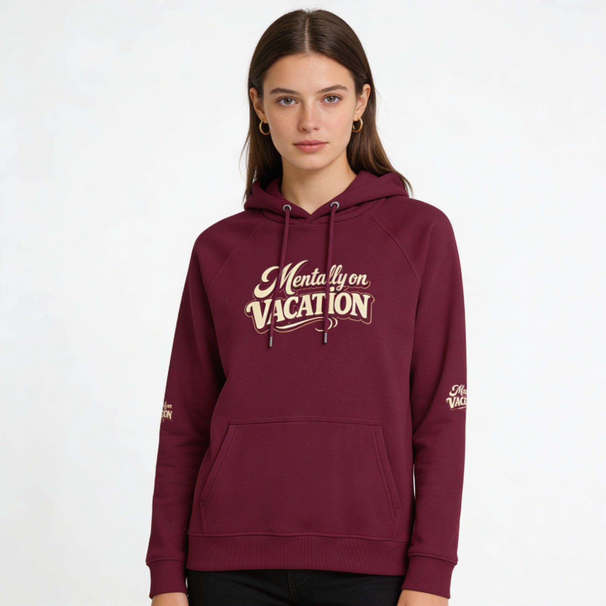 Mentally on Vacation™ Classic Pullover Hoodie